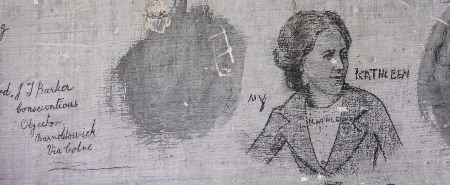 Graffiti at Richmond Castle 