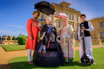Image: Victorian re-enactors at Osborne