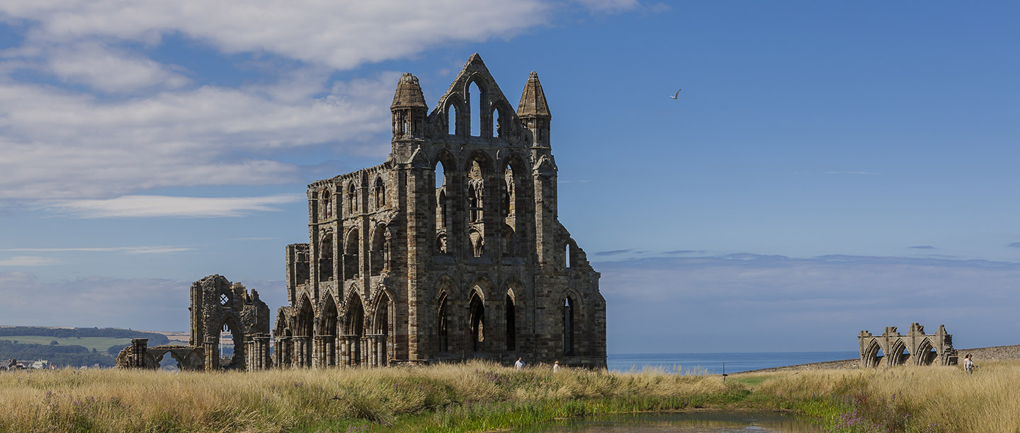 Whitby Abbey in North Yorkshire