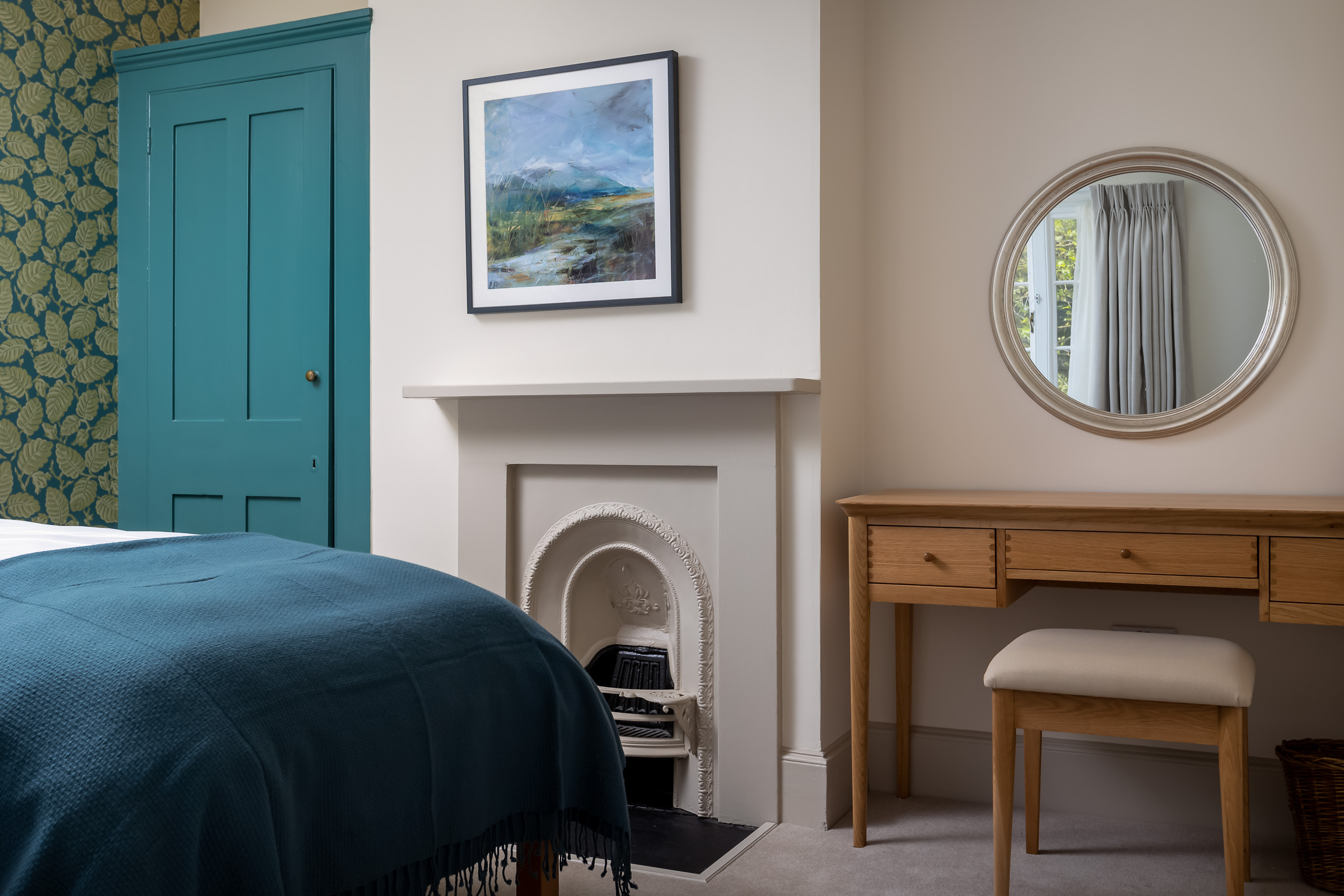 First twin bedroom, first floor 