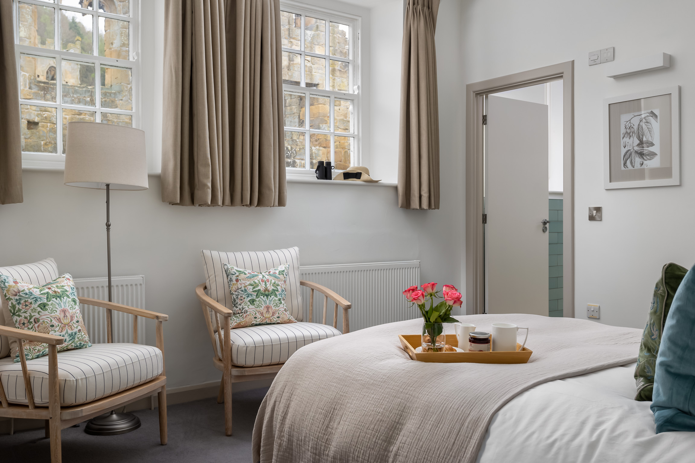 Master bedroom, upper ground floor