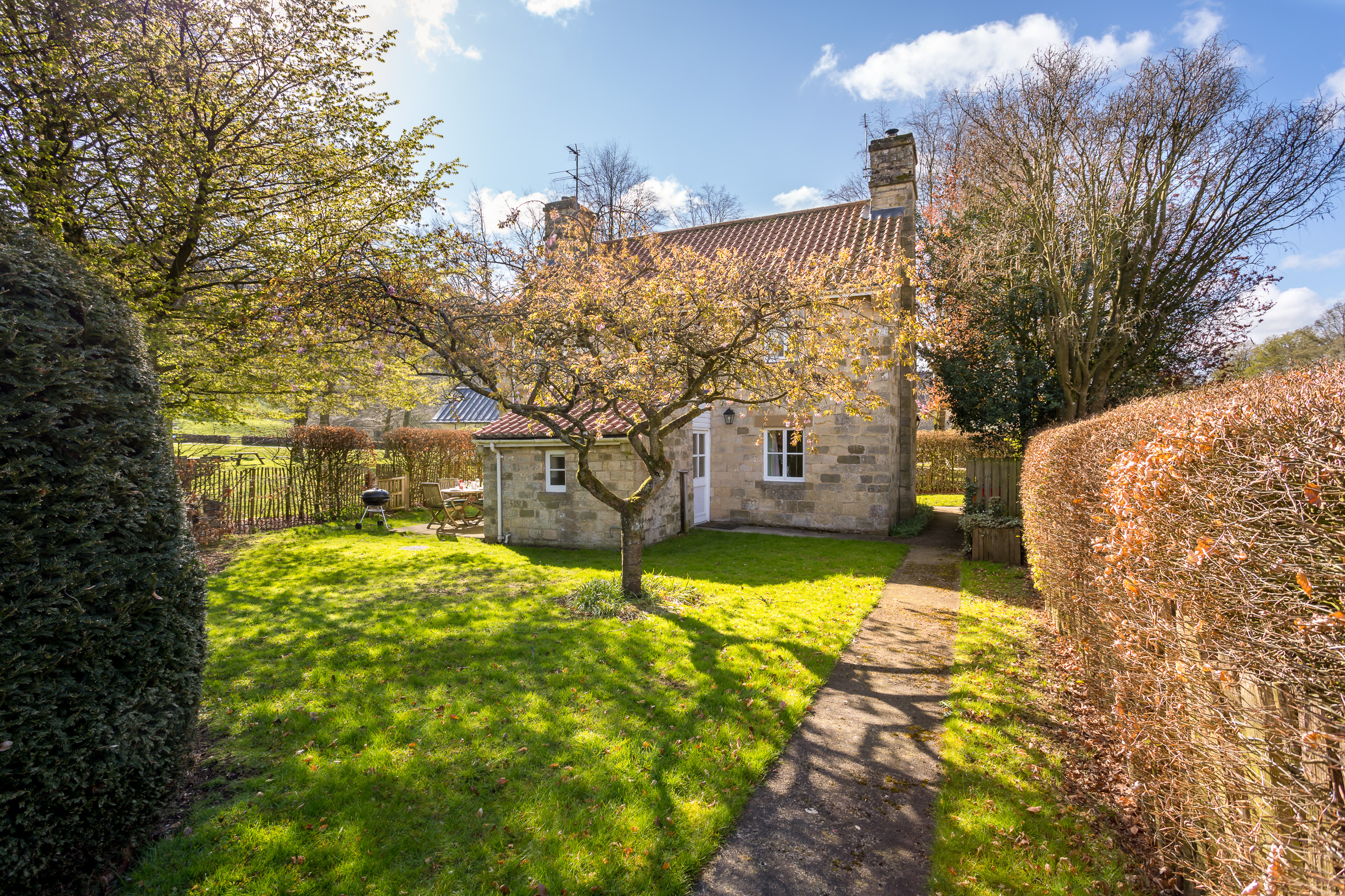 Outdoor private garden