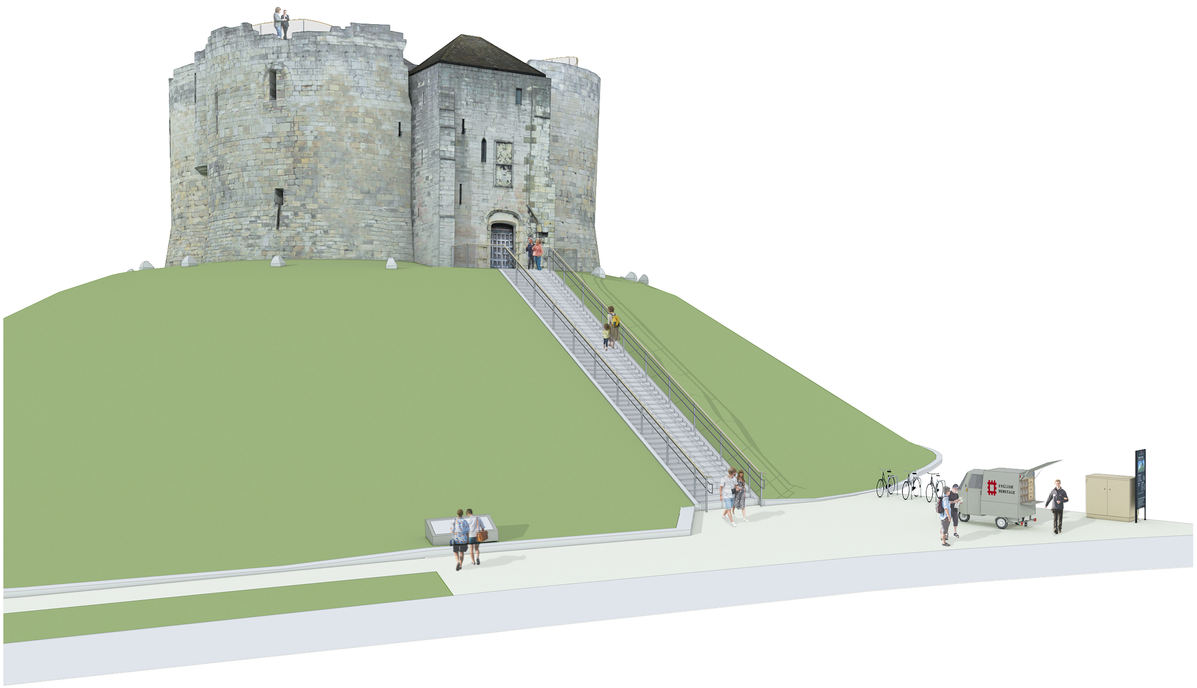 Option 1 - Image &copy; Hugh Broughton Architects