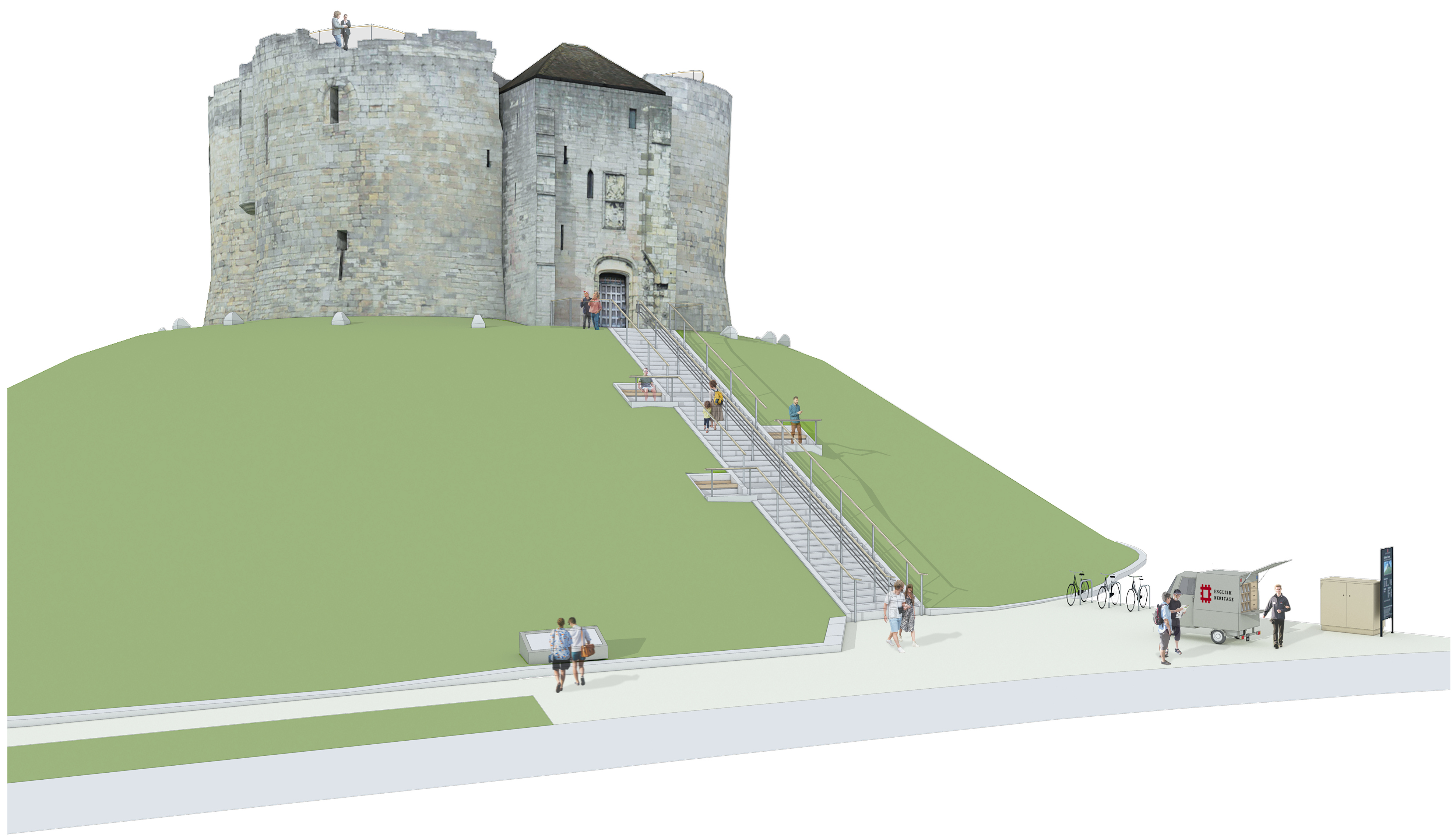 Option 2 - Image &copy; Hugh Broughton Architects