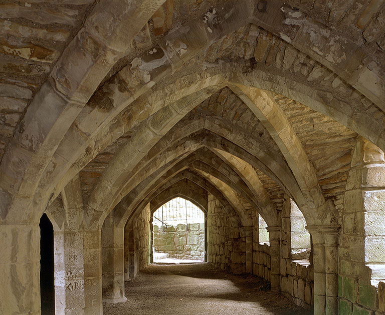 Vaulted undercroft