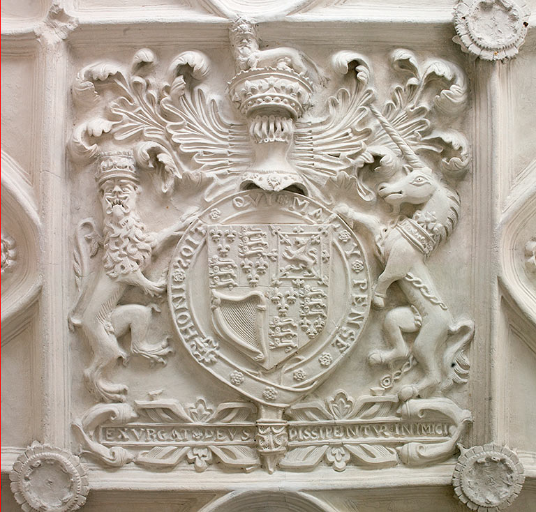 Old Merchant’s House hall ceiling