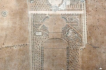 The plan of Marble Hill made in about 1749.  © Norfolk Record Office (rights reserved)