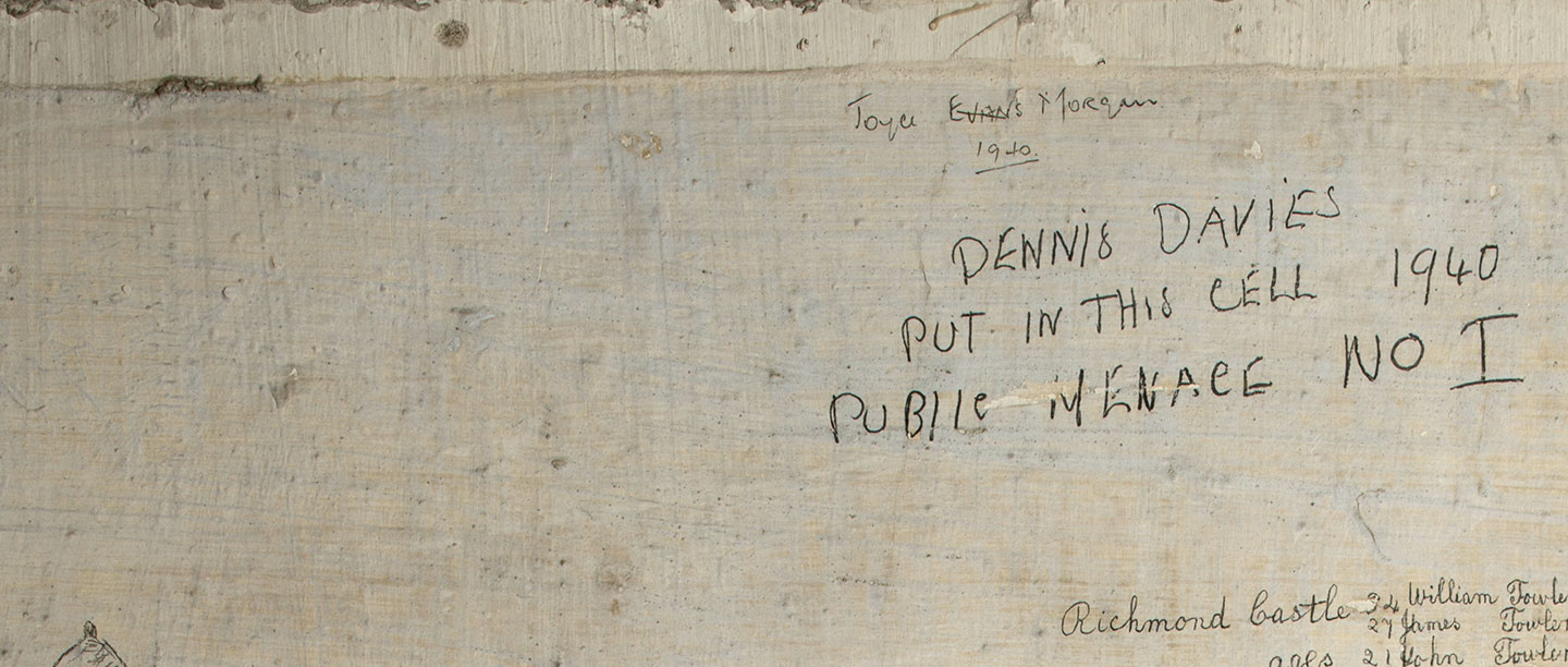 Pencil graffiti by Dennis Davies