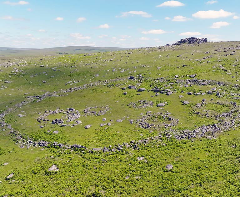 Group of roundhouses