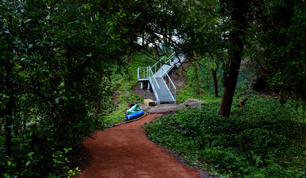 A view from within the Glen